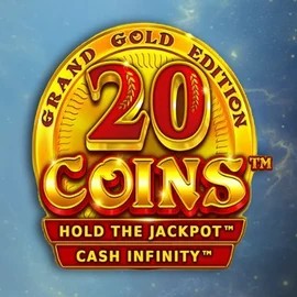20 Coins Grand Gold Edition casino game by Wazdan – featured logo at Casea Casino