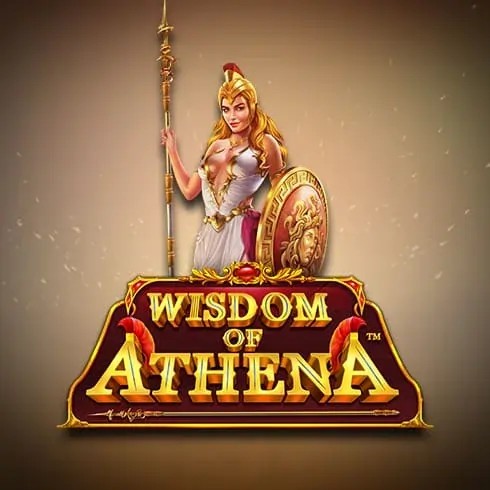 Wisdom of Athena online game logo by Pragmatic Play on caseacasinoo.ca