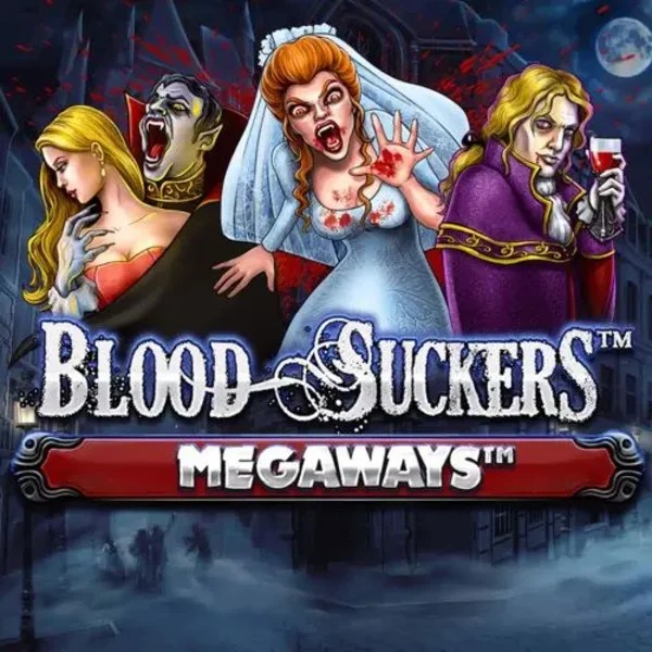 Enjoy Blood Suckers Megaways by Red Tiger Gaming – logo hosted on caseacasinoo.ca