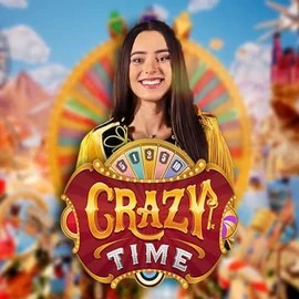 Crazy Time game by Evolution – logo hosted on Casea Casino