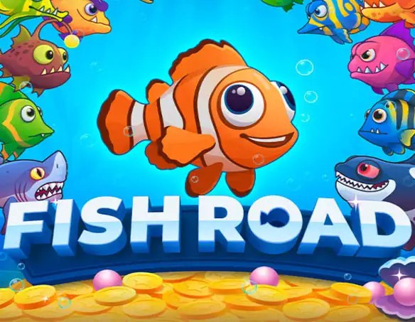 Fish Road logo by InOut at Casea Casino
