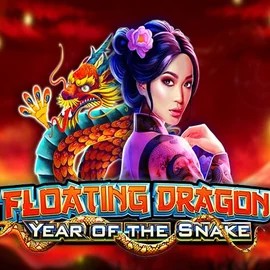 Floating Dragon Year of the Snake logo by Pragmatic Play at Casea Casino