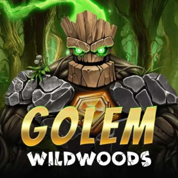 Golem Wildwoods logo by BF Games Casea Casino