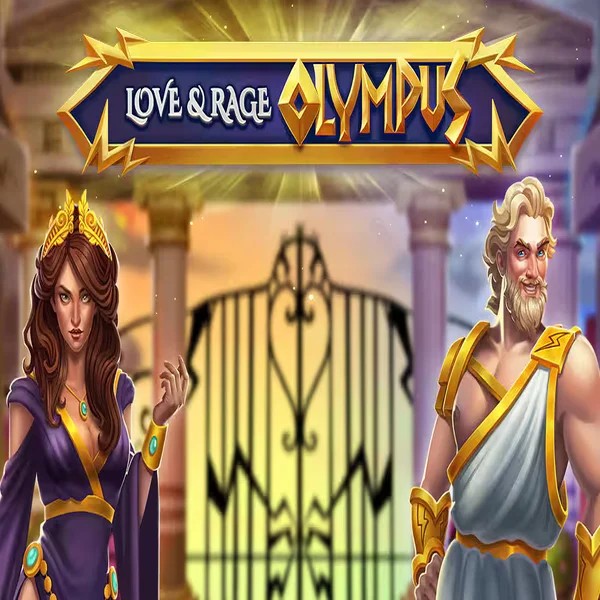 Love and Rage Olympus slot logo by Greentube at Casea Casino