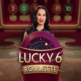 Lucky 6 Roulette logo by Pragmatic Play at Casea Casino