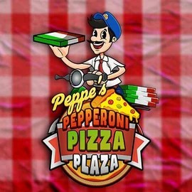 Peppe’s Pepperoni Pizza Plaza slot visual from Pragmatic Play available on caseacasinoo.ca