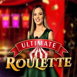 Ultimate Roulette slot logo by Ezugi at Casea Casino