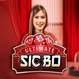 Ultimate Sic Bo slot logo by Ezugi at Casea Casino