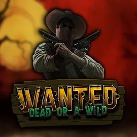 Wanted Dead or a Wild slot visual from Hacksaw Gaming available on caseacasinoo.ca